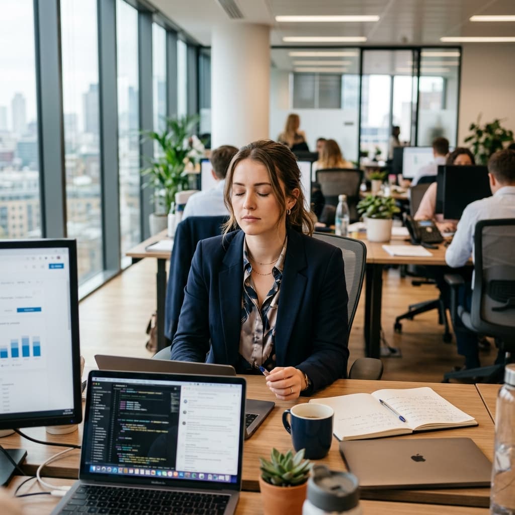 Cómo controlar la ansiedad en el trabajo paso a paso